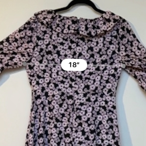 Likely Bella Daisy Print Dress Size 6 - Picture 10 of 12